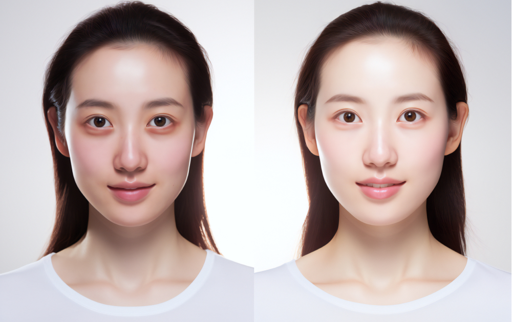 目の下のふくらみとり