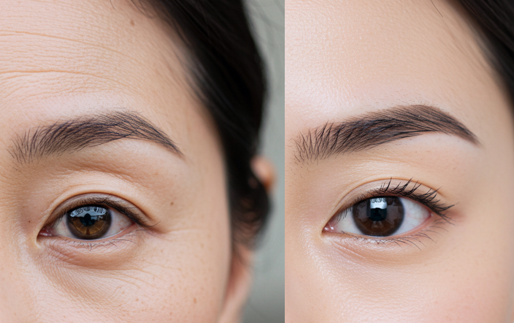 目の下のたるみとり